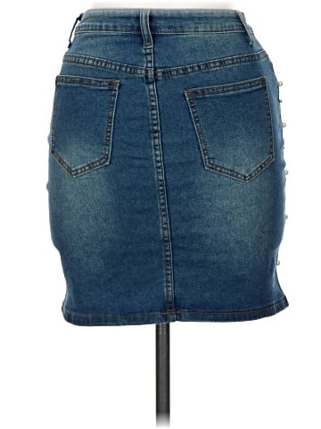 Venus Denim Skirt (view 2)