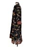 Zara Basic 100% Polyester Paisley Black Casual Dress Size M - photo 5