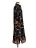Zara Basic 100% Polyester Paisley Black Casual Dress Size M - photo 4
