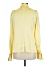 Boston Proper Color Block Yellow Long Sleeve Blouse Size 12 - photo 2