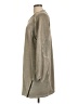 Wrap Gray Casual Dress Size L - photo 5