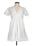 Zara White Casual Dress Size M - photo 1