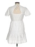 Zara White Casual Dress Size M - photo 2