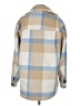 H&M Plaid Tan Coat Size XS - photo 2