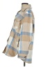 H&M Plaid Tan Coat Size XS - photo 5