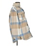 H&M Plaid Tan Coat Size XS - photo 4