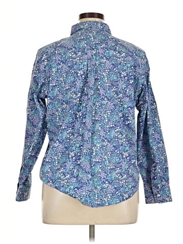 L.L.Bean Long Sleeve Button-Down Shirt (view 2)