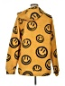 Brooklyn Cloth 100% Polyester Print Yellow Pullover Sweater Size XL - photo 2