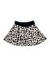 Justice 100% Polyester Animal Print Ivory Skort Size 7 - photo 1