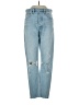 AGOLDE 100% Cotton Hearts Blue Jeans Size 24 waist - photo 1