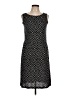 Joe Fresh Argyle Black Cocktail Dress Size L - photo 1