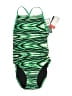 Speedo Graphic Green One Piece Swimsuit Size 10 - photo 1