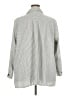 D&Co. Houndstooth Silver 3/4 Sleeve Button-Down Shirt Size 3X (petite) - photo 2