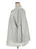 D&Co. Houndstooth Silver 3/4 Sleeve Button-Down Shirt Size 3X (petite) - photo 5