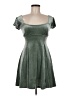 Rewind Green Cocktail Dress Size M - photo 1