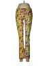 J.Crew Print Yellow Jeggings Size 13 - photo 1