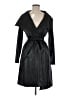 Love Tree 100% Polyurethane Black Trenchcoat Size M - photo 1