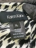 Karen Kane 100% Polyester Animal Print Silver Long Sleeve Blouse Size XL - photo 7
