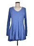 Soft Surroundings Blue Long Sleeve Top Size M - photo 1