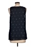 C. Wonder 100% Polyester Black Sleeveless Blouse Size L - photo 2