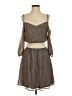 Vanity Brown Casual Dress Size S - photo 1