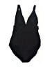 Shade & Shore Chevron-herringbone Black One Piece Swimsuit Size M - photo 1
