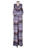 ILE New York Chevron-herringbone Blue Jumpsuit Size 12 - photo 1
