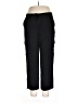 DKNY Stripes Black Casual Pants Size 10 - photo 1