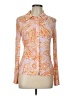 Sanctuary Paisley Orange Long Sleeve Blouse Size L - photo 1