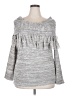 Ashley Stewart 100% Acrylic Gray Sweatshirt Size 18 Plus - photo 1