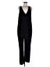 Final Touch 100% Cotton Solid Black Jumpsuit Size L - photo 1