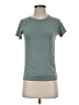 Active by Old Navy 100% Nylon Solid Teal Active T-Shirt Size S - photo 1