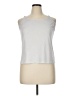 Fashion Bug 100% Polyester Silver Sleeveless T-Shirt Size XL - photo 1