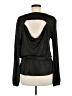 Ella Moss Black Long Sleeve Blouse Size M - photo 2