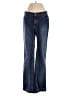 Boston Proper Chevron-herringbone Blue Jeans Size 2 (estimated) - photo 1