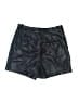 7 For All Mankind 100% Polyurethane Metallic Black Shorts Size M - photo 2