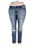 Vigoss Solid Blue Jeans Size 20 - photo 1