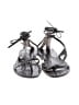 Fendi 100% Leather Black Sandals Size EU 39 - photo 2