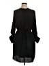 Apt. 9 100% Polyester Solid Black Casual Dress Size 12 - photo 1