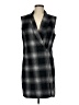 WAYF Plaid Gray Casual Dress Size M - photo 1