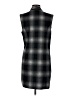 WAYF Plaid Gray Casual Dress Size M - photo 2
