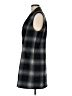 WAYF Plaid Gray Casual Dress Size M - photo 5
