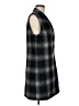 WAYF Plaid Gray Casual Dress Size M - photo 4