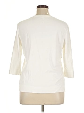 White Stag 3/4 Sleeve Button-Down Shirt (view 2)