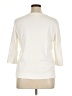 White Stag Ivory 3/4 Sleeve Button-Down Shirt Size XL - photo 2