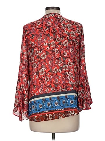 Vintage America Blues Long Sleeve Blouse (view 2)