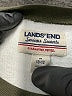 Lands' End Checkered-gingham Silver Pullover Sweater Size M - photo 4