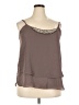 Studio Y 100% Polyester Brown Sleeveless Blouse Size XXL - photo 1