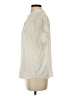 Point Sur 100% Viscose Ivory Short Sleeve Blouse Size XS - photo 5