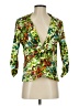 New Directions Floral Green Blazer Size S - photo 1